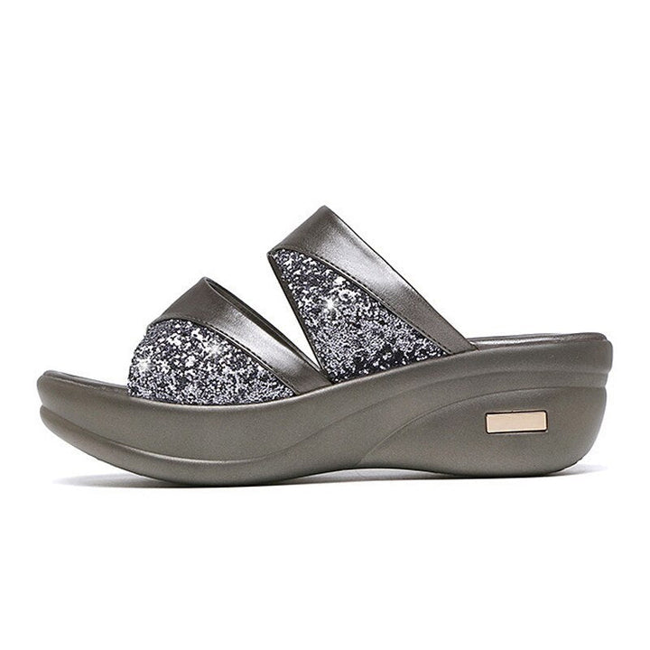 OpenToe – Women's Cosy & Stylish Open-Toe Slippers-Gold-4.5-State of Style