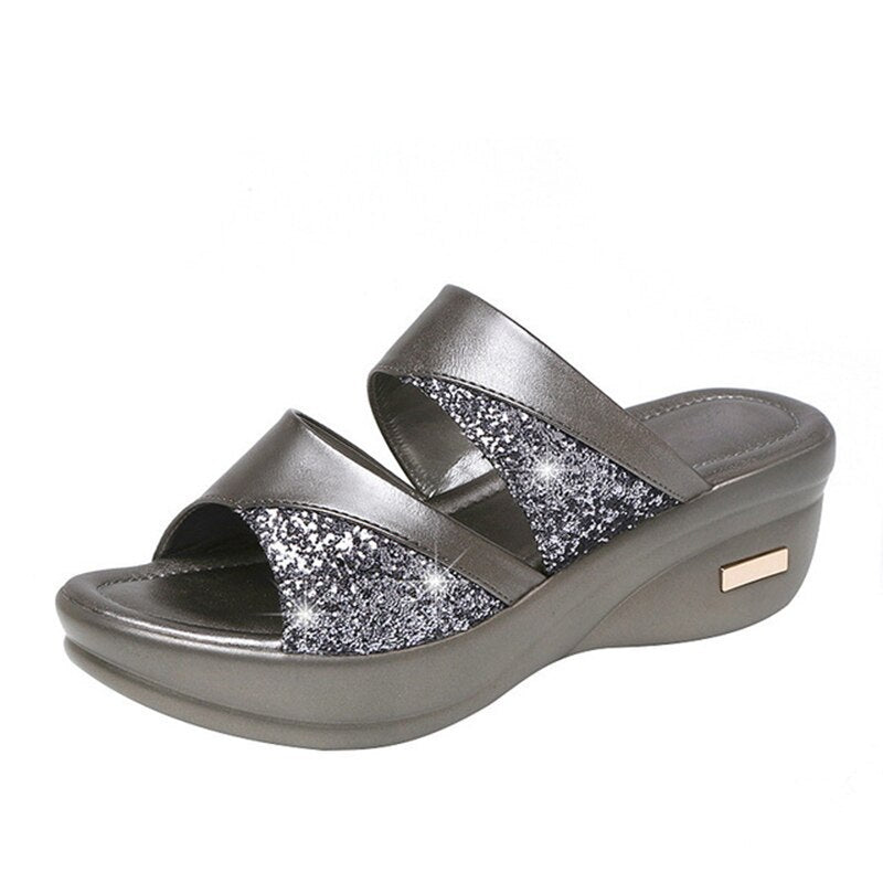 OpenToe – Women's Cosy & Stylish Open-Toe Slippers-Gold-4.5-State of Style