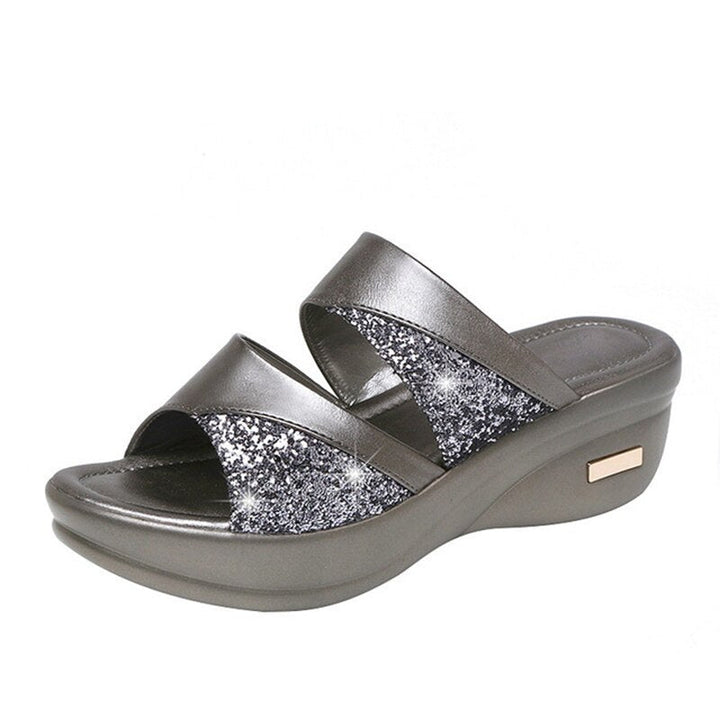 OpenToe – Women's Cosy & Stylish Open-Toe Slippers-Gold-4.5-State of Style