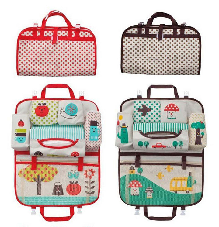 Car organiser for children with tablet and bottle holder – BackBuddy(Buy 1, get 1 free)