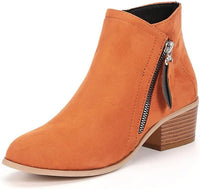 OrthoEase Women's Leather Boots – Comfortable & Supportive Winter Wear-Blue-3.5-State of Style
