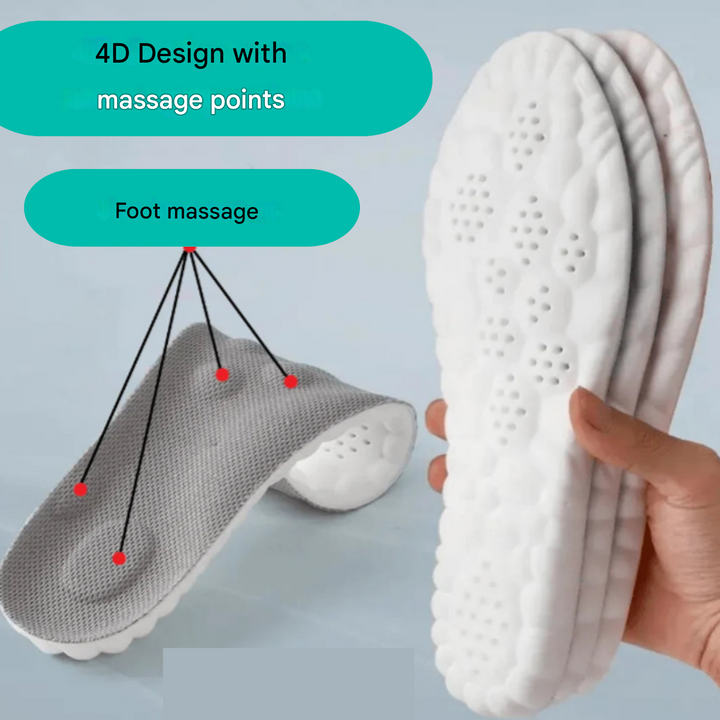 Orthopaedic 4D Insoles - FlexiFit-6 pairs-3.0 - 3.5-State of Style