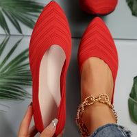 Orthopaedic Apricot Flats – Eva-Red-5-State of Style