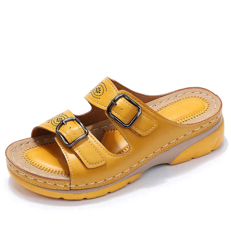 Orthopaedic comfort sandals for women - Elena-Braun-3-State of Style