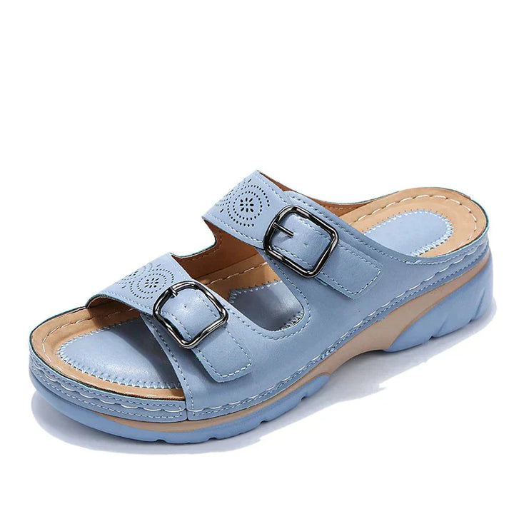 Orthopaedic comfort sandals for women - Elena-Braun-3-State of Style