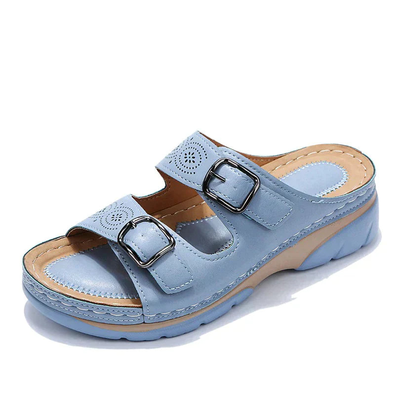 Orthopaedic comfort sandals for women - Elena-Braun-3-State of Style