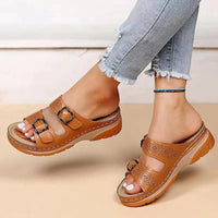 Orthopaedic comfort sandals for women - Elena-Braun-3-State of Style