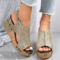 Orthopaedic comfort sandals for women – Mirella-Gold-3-State of Style
