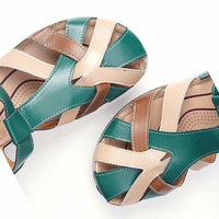 Orthopaedic comfort sandals for women – Sophia-Red-3-State of Style