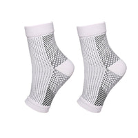 Orthopaedic Compression Socks - RevitaStep-White-3.0 - 5.0-1x Pair-State of Style