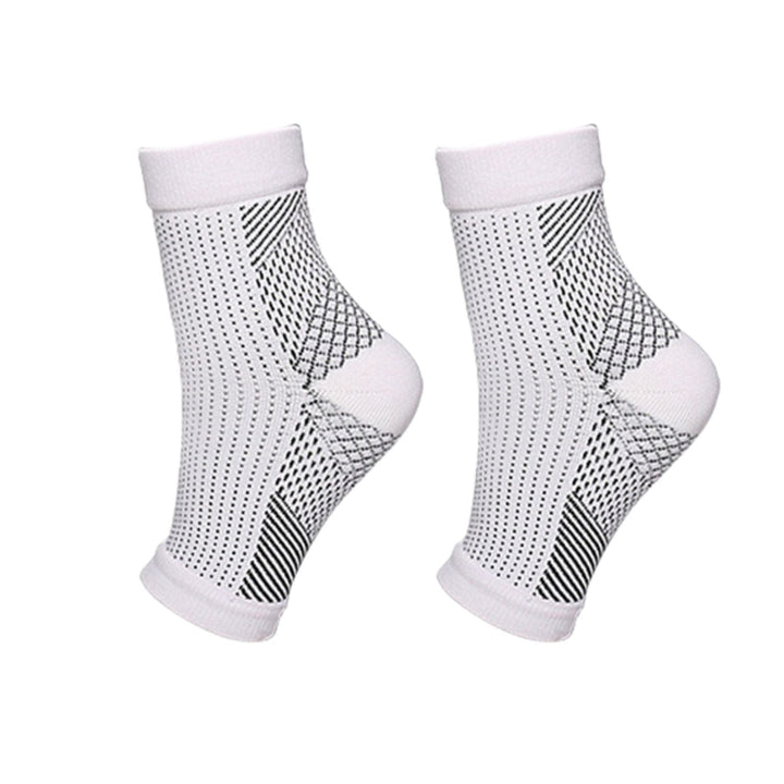 Orthopaedic Compression Socks - RevitaStep-White-3.0 - 5.0-1x Pair-State of Style