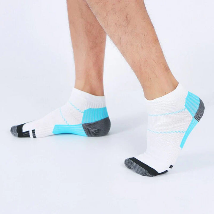 Orthopaedic Compression Socks - SlimSupport PRO 2.0-White (2+1 FREE)-3.0 - 6.5 (S/M)-State of Style