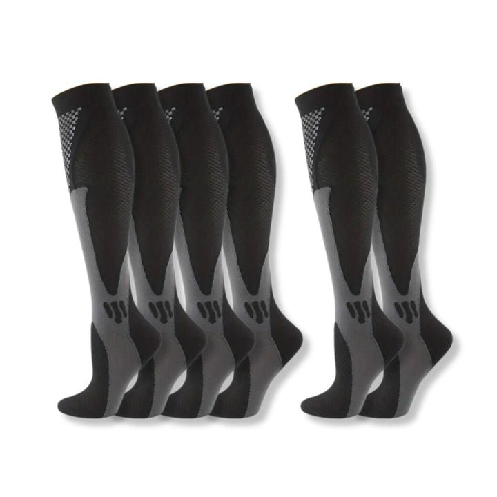 Orthopaedic Compression Stockings - VitalSupport-Black (4+2 FREE)-3.5 - 6.5 (S/M)-State of Style