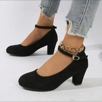 Orthopaedic Elegant Ladies' Shoes with Ergonomic Design – Celeste-Black-3-State of Style