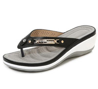 Orthopaedic Flip-Flops – Marisole-Black-4.5-State of Style