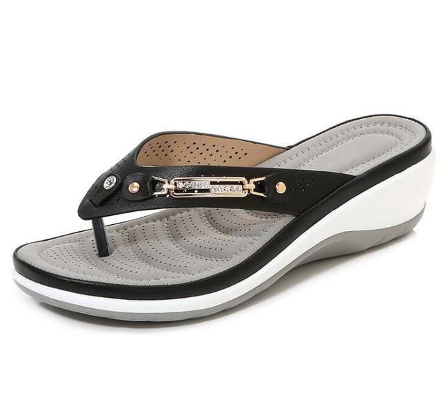 Orthopaedic Flip-Flops – Marisole-Black-4.5-State of Style