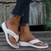 Orthopaedic Flip-Flops – Marisole-White-4.5-State of Style