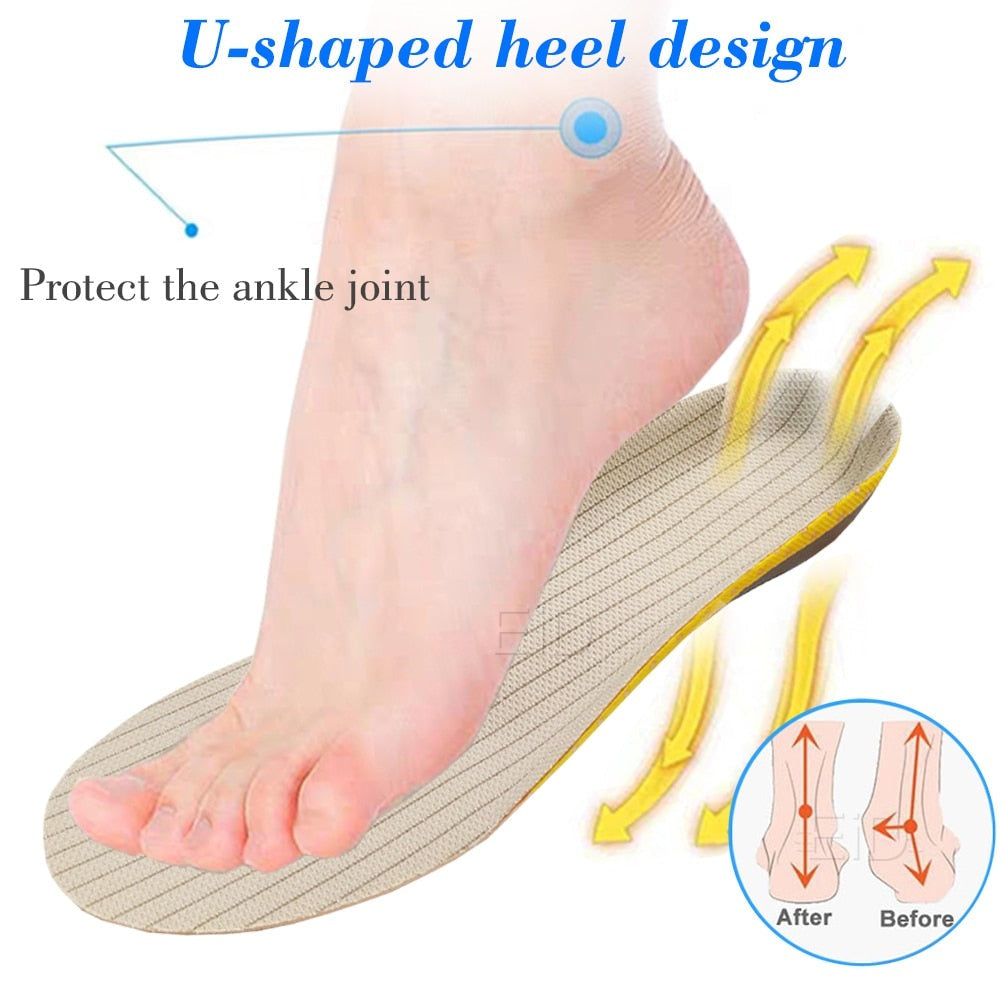 Orthopaedic Insoles for Flat Feet - FlexiArch-1 Pair-S-State of Style