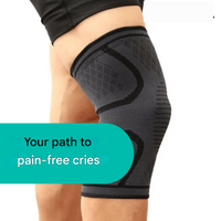 Orthopaedic Knee Brace - FlexiKnee Pro-Moon Grey-1 Piece-S-State of Style