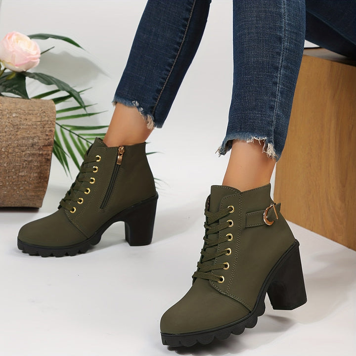 Orthopaedic Ladies Ankle Boots – Celesta-Black-4.5-State of Style