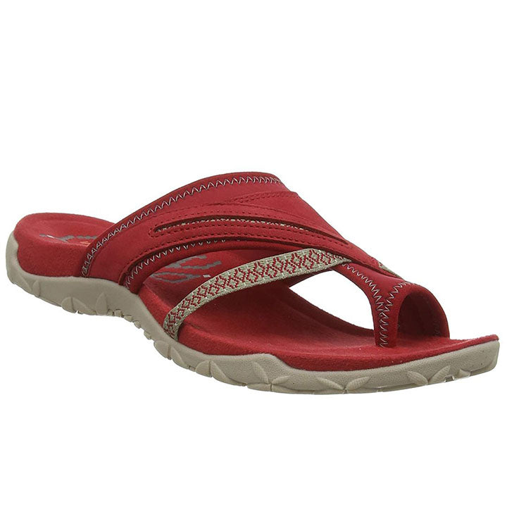 Orthopaedic Ladies' Flip-Flops – Arvia-Red-4.5-State of Style