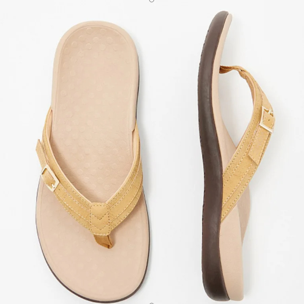 Orthopaedic Ladies Flip-Flops – Noor-4.5-Black-State of Style
