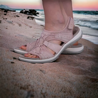 Orthopaedic Ladies Sandals - ComfortTrend-Light Blue-3.0-State of Style
