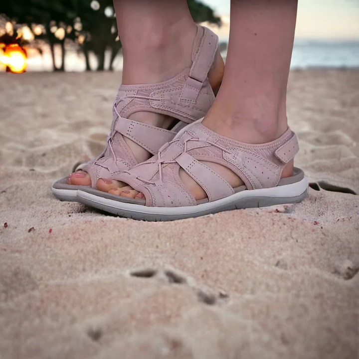 Orthopaedic Ladies Sandals - ComfortTrend-Pink-3.0-State of Style