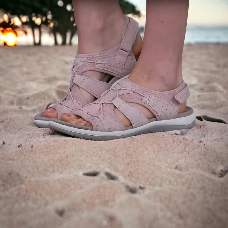 Orthopaedic Ladies Sandals - ComfortTrend-Pink-3.0-State of Style