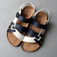 Orthopaedic Ladies Sandals – Noa-Blue White-4.5-State of Style