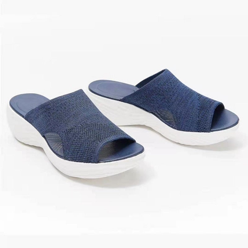 Orthopaedic Ladies Sandals - OrthoComfort-Black-3.0-State of Style