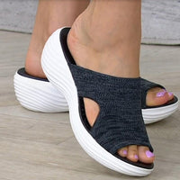 Orthopaedic Ladies Sandals - OrthoComfort-Black-3.0-State of Style