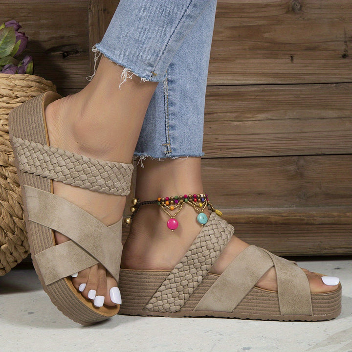 Orthopaedic Ladies Sandals - Sofia-Beige-3.5-State of Style