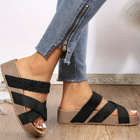 Orthopaedic Ladies Sandals - Sofia-Black-3.5-State of Style