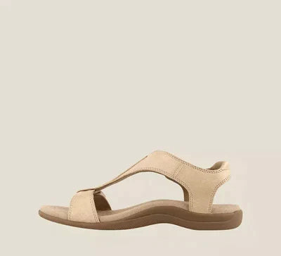 Orthopaedic ladies' sandals with arch support – Jana (buy 1, get 1 free)-Beige-3-State of Style