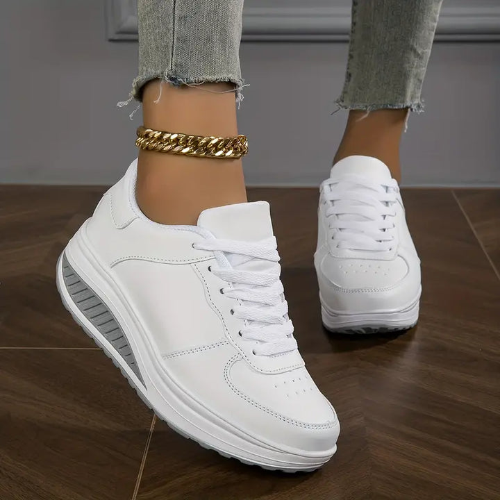 Orthopaedic Ladies' Sneakers - Ariana-White-3.0-State of Style