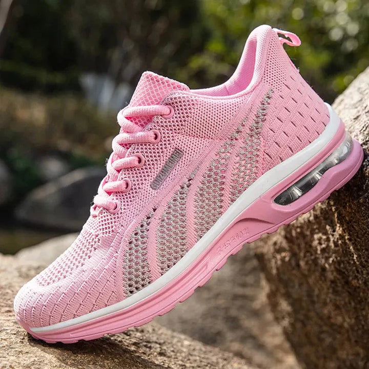 Orthopaedic Ladies' Sneakers – Elena-Gray-3-State of Style