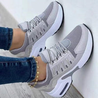 Orthopaedic Ladies' Sneakers - Livia-Grey-4.5-State of Style