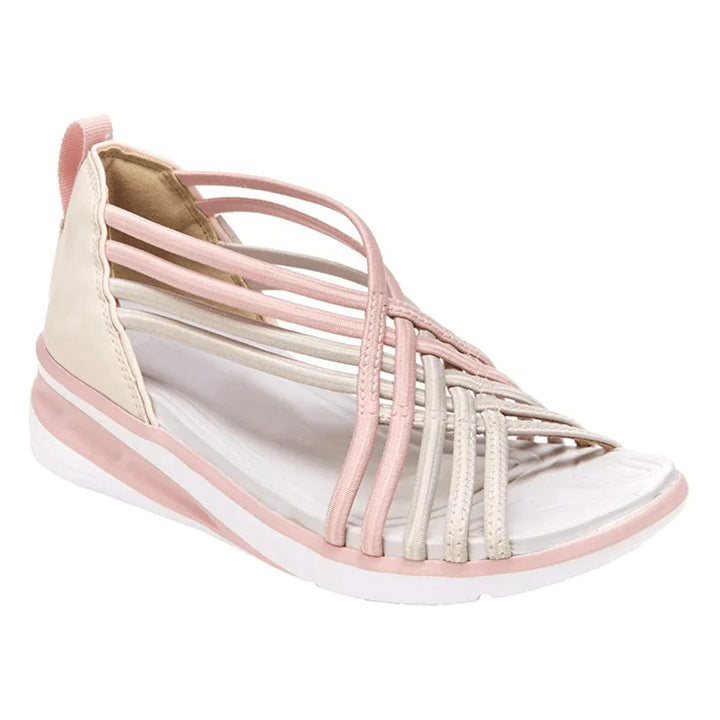 Orthopaedic Ladies Summer Sandals – Liora-Pink-4.5-State of Style