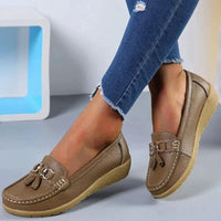 Orthopaedic Leather Loafers – Isabella-Brown-4.5-State of Style