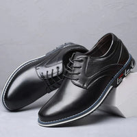 Orthopaedic Leather Men's Shoes – Finn-Brown-7-State of Style