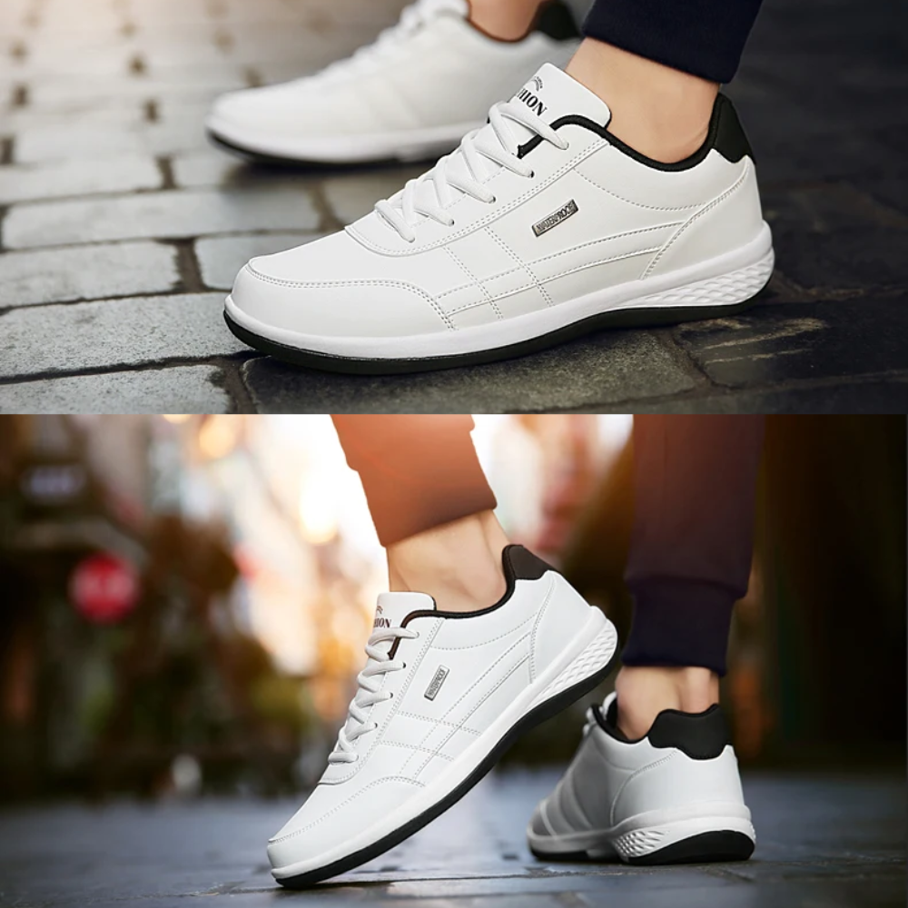 Orthopaedic Leather Shoes | Ultimate Comfort and Support-Blue-5.0-State of Style