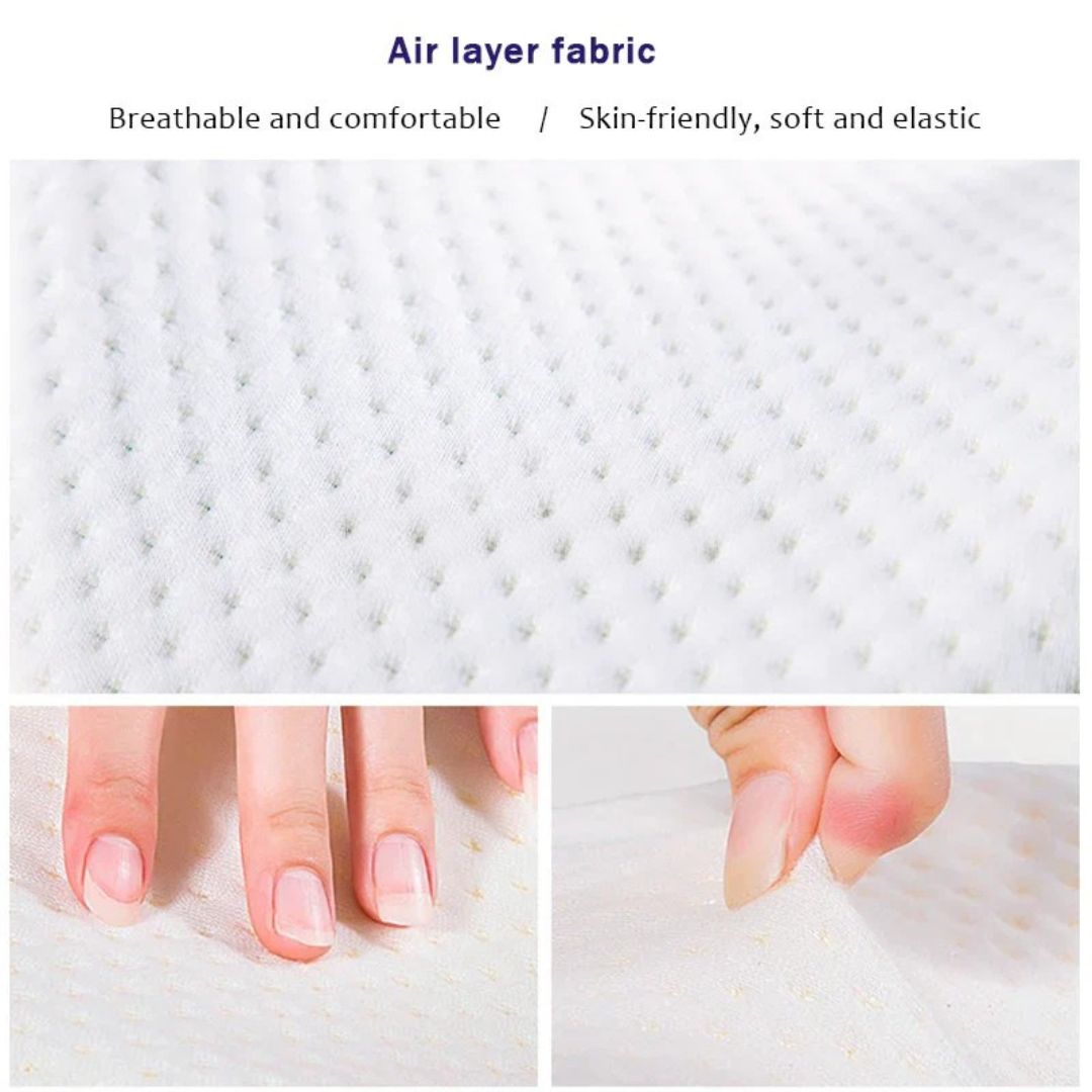 Orthopaedic Memory Foam Leg Cushion - ComfortFoam-White-State of Style