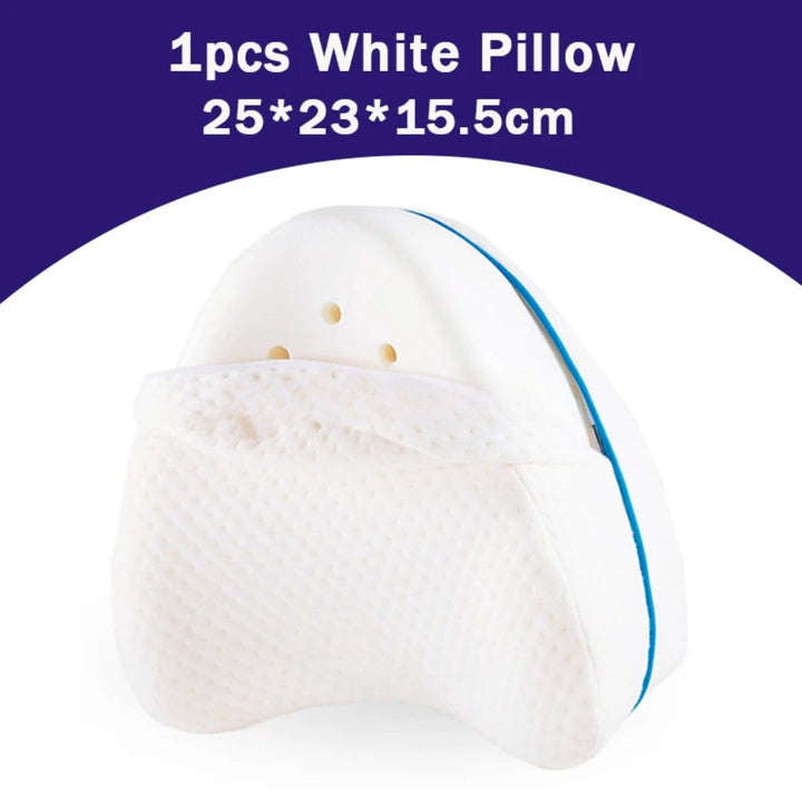 Orthopaedic Memory Foam Leg Cushion - ComfortFoam-White-State of Style
