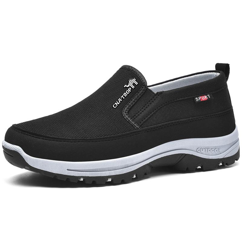 Orthopaedic Men's Hiking Shoes – Nolan-Black-5-State of Style