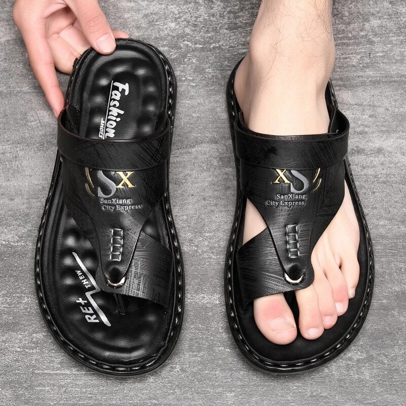 Orthopaedic Men's Sandals – Lars-Black-6-State of Style