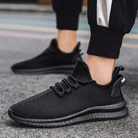 Orthopaedic Men's Shoes | Lightweight and Comfortable Design-Black-6.0-State of Style