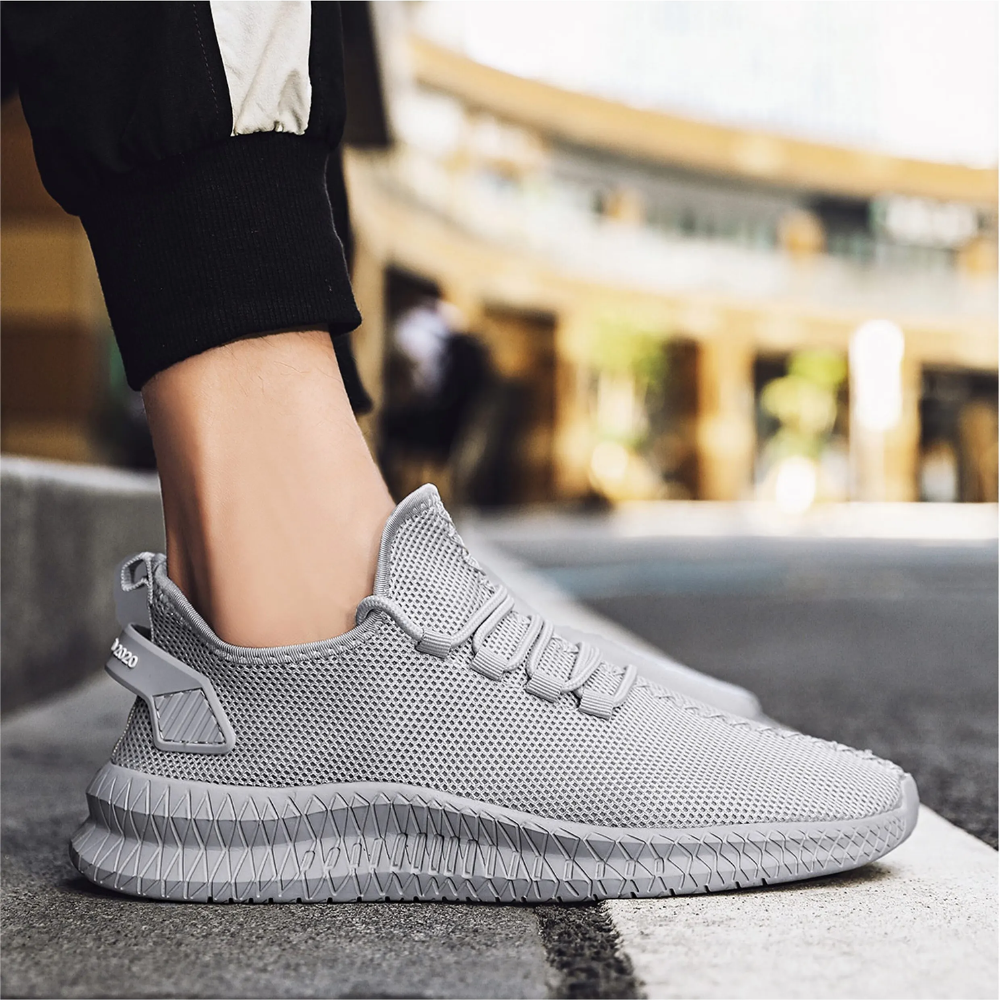 Orthopaedic Men's Shoes | Lightweight and Comfortable Design-Black-6.0-State of Style