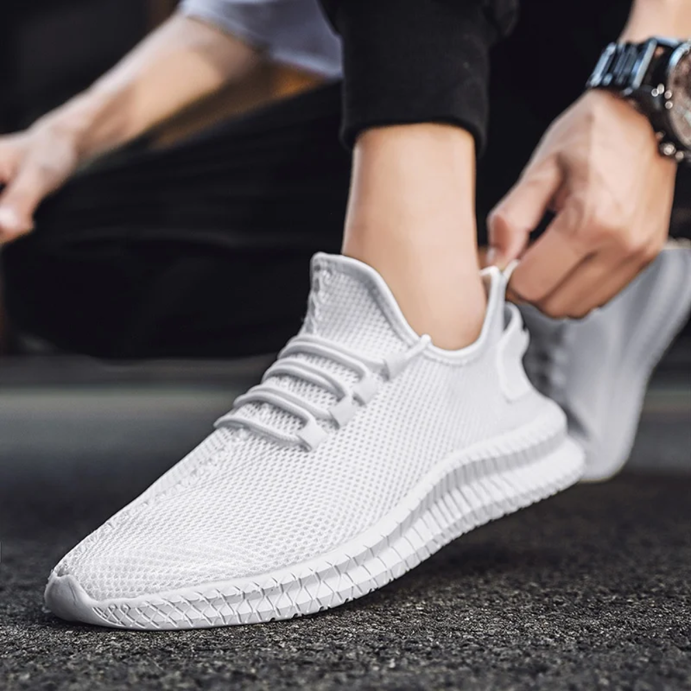Orthopaedic Men's Shoes | Lightweight and Comfortable Design-Black-6.0-State of Style