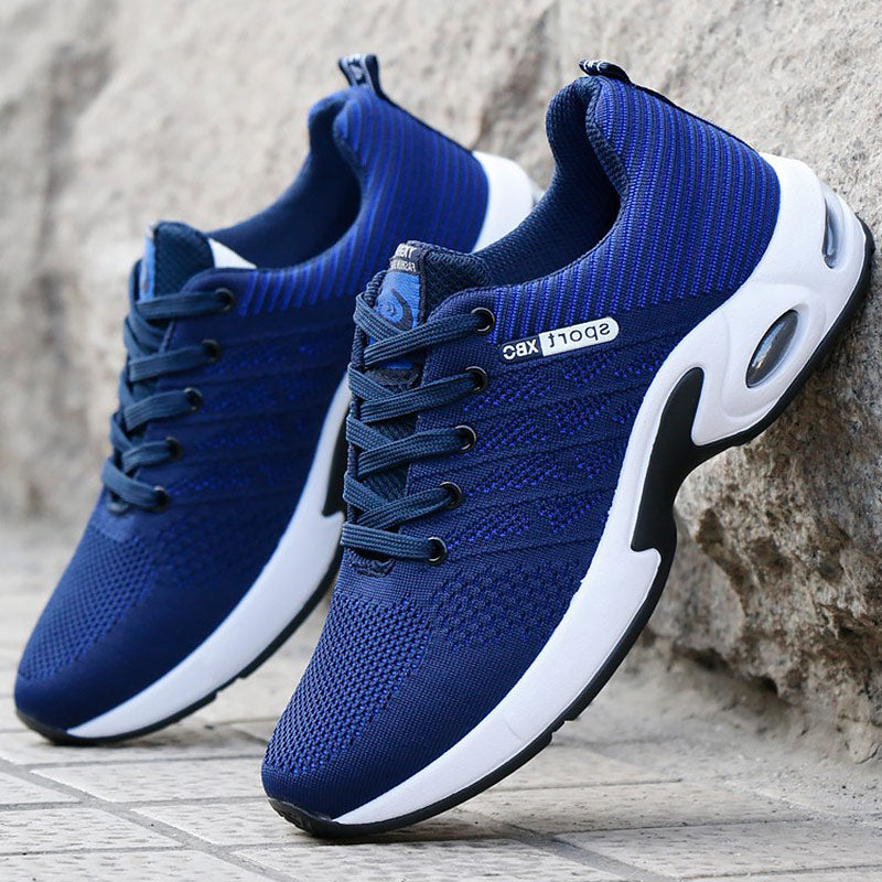 Orthopaedic Men's Sneakers - Oliver-Blue-5.5-State of Style